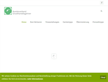 Tablet Screenshot of ihre-gaertnerei.de